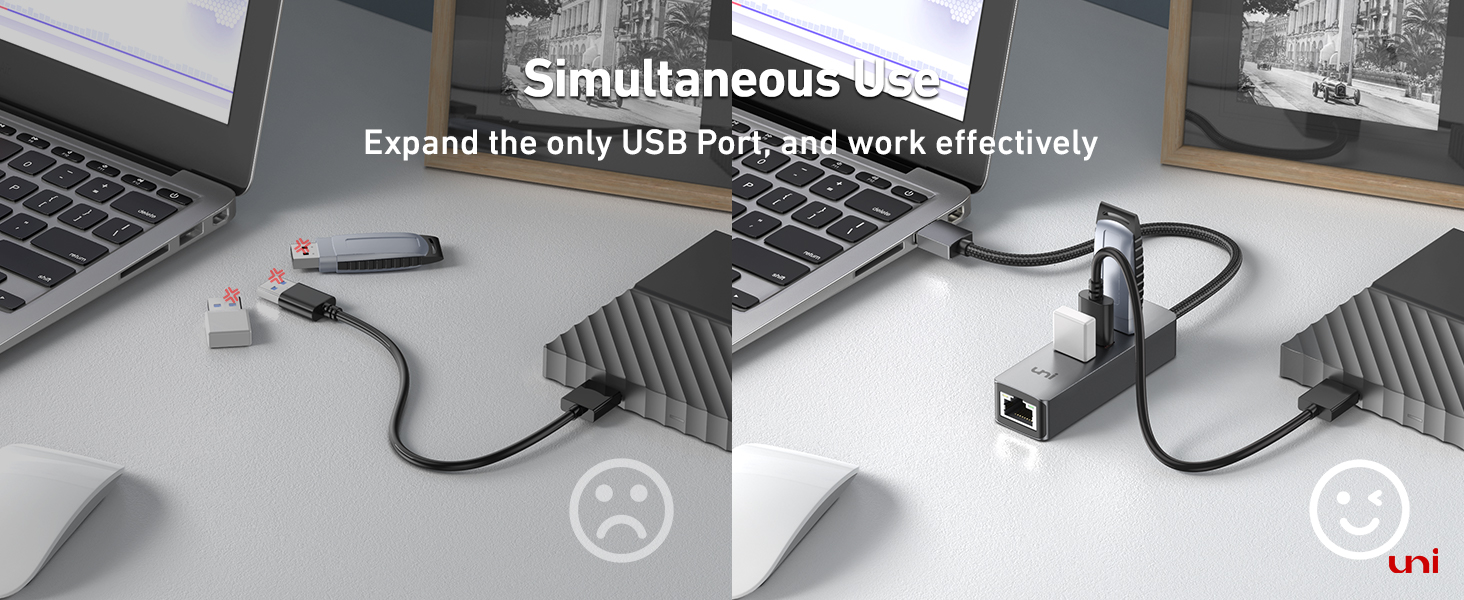 usb hub ethernet