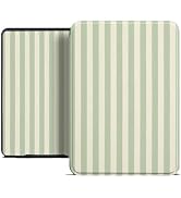 Kindle Case for 7" Kindle Paperwhite 12th Gen 2024 and 7” Colorsoft, Striped Kindle Cover with Ha...