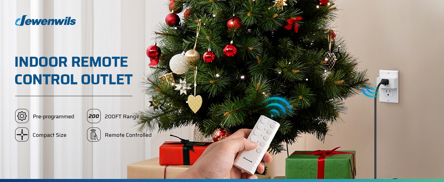 indoor remote control outlet