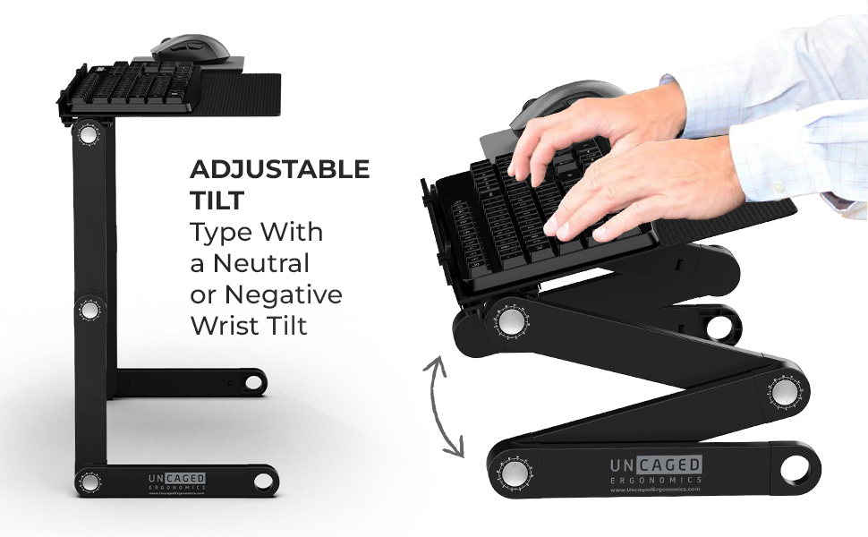 adjustable keyboard tray keyboard riser tilt computer keyboard riser