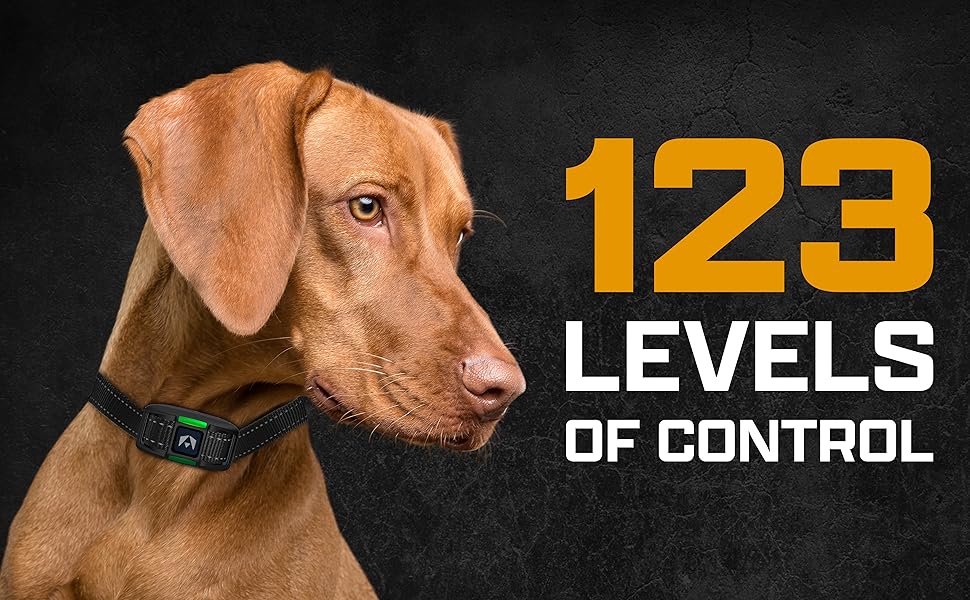123 levels of control pro collar for dog