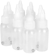Paint Bottle,10 Pack Airbrush Paint Bottles Jars Plastic containers 1oz/30ml of Acrylic Storage M...
