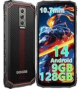 DOOGEE Blade 10 Rugged Smartphone Unlocked Android 14,9GB+128GB/TF 2TB Octa Core Rugged Phone,6.5...