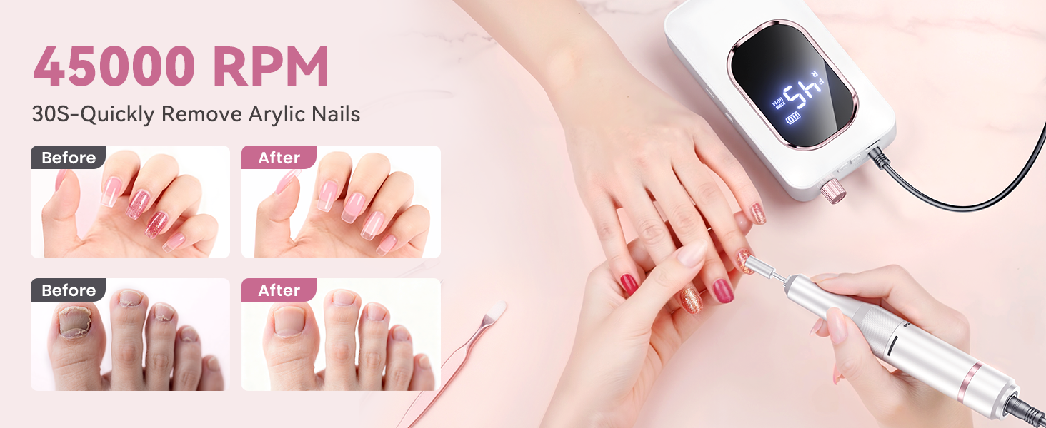 Nail Drill Kit for Polishing