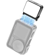 ULANZI LM18 Mini LED Action Camera Vlogging Light Video Light Waterproof Photography Magnetic Fil...