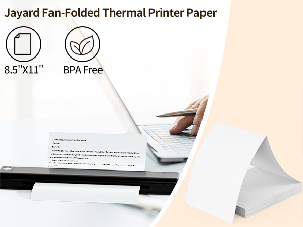 thermal paper 8.5 x 11