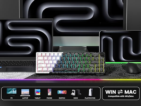65% keyboard gaming custom keyboard gravastar keyboard creamy keyboard wireless keyboard