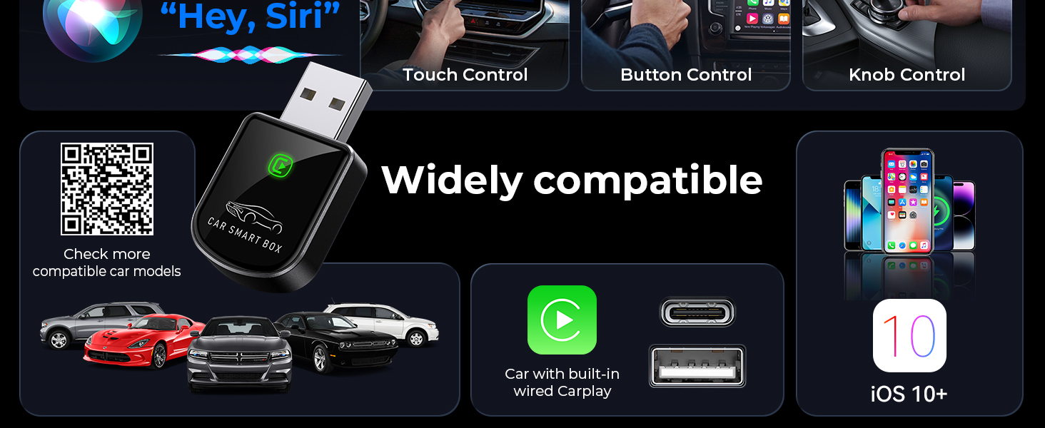 wireless carplay adapter for iphone