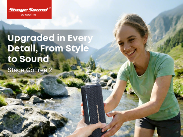 Stage GoFree 2 waterproof bluetooth speaker