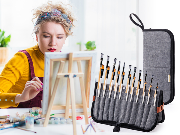 Paint Brush Holder &amp; Organizer