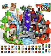 400 PCS Magnetic Blocks - Building Block for Kids Ages 4-8, Magnet Blocks Cubes Tiles Constructio...