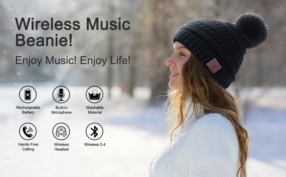 Wireless Beanie Hat
