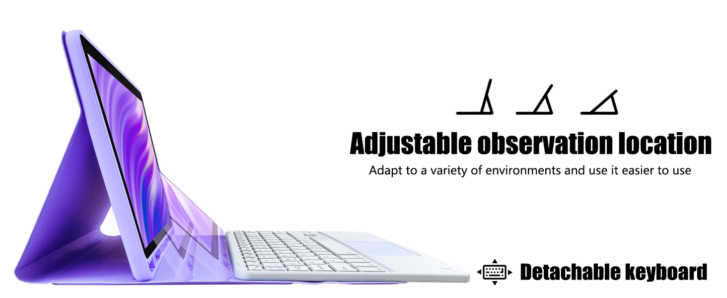 HD 10/10 Plus Keyboard Caes-Purple-5