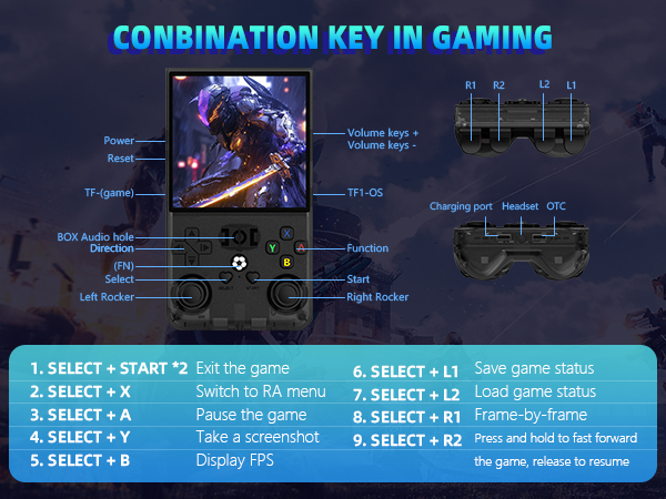 retro handheld game console