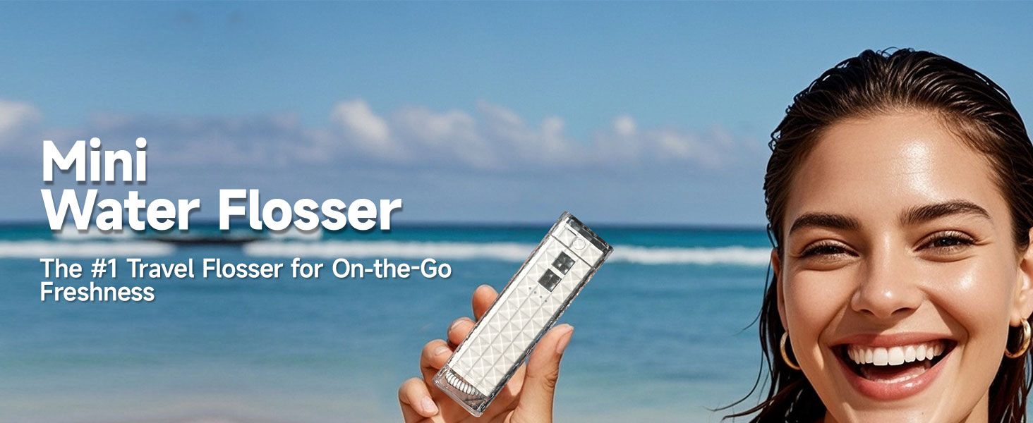 Portable Water Flosser Cordless-Banner