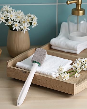 Perfect for toilet rims, tile gaps, and grill grates. Complete cleaning coverage.