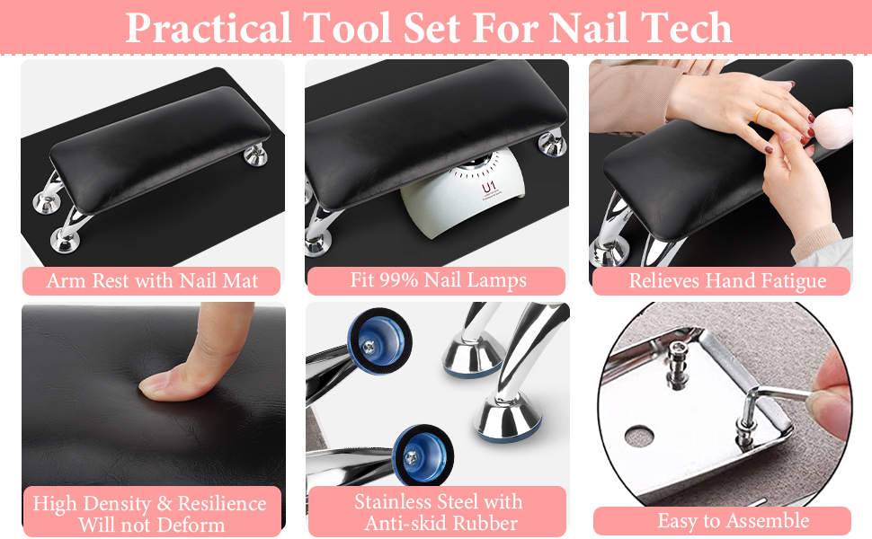 arm rest for nails