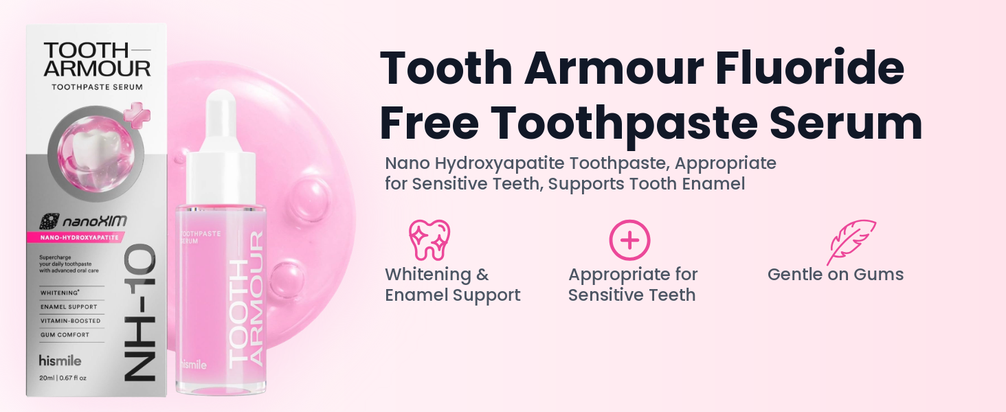 Hismile Tooth Armour Fluoride Free Toothpaste Serum