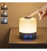 Wobane Night Light for Kids, Dimmable 3 Colors Baby LED Lighting, 3600mAh Battery Rechargeable wi...