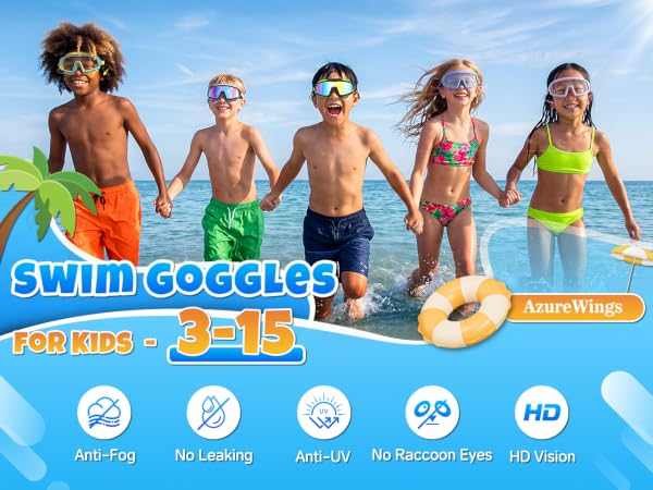 kids swimming goggles