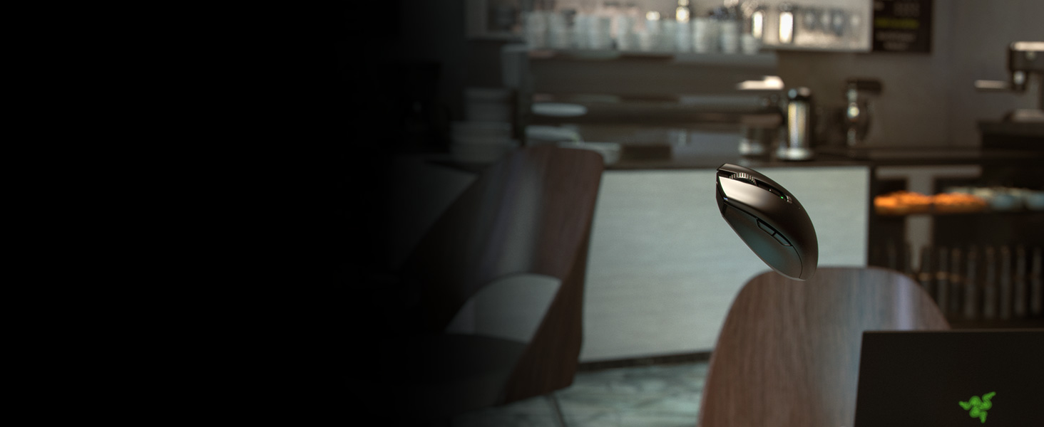 game on the go small compact form factor lightweight mouse