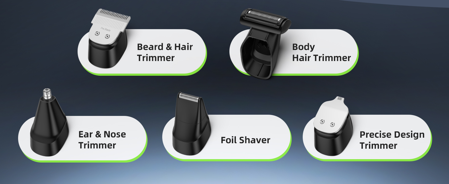 beard trimmer for men mens grooming kits hair clippers manscape body hair trimmer for men