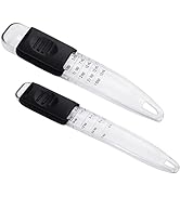Professional Adjustable Measuring Spoons Set of 2#2258, Fits in Spice Jars, Teaspoon Measuring Sp...