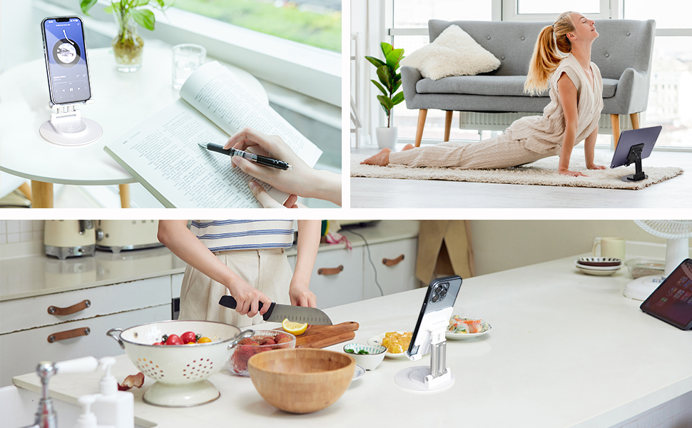 cell phone holder desk