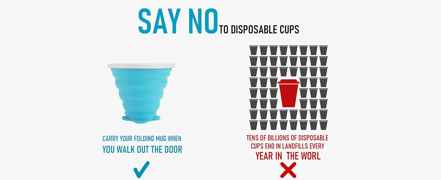 foldable drinking cups