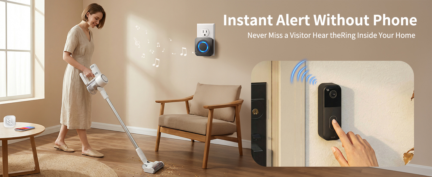 Blink doorbell chime