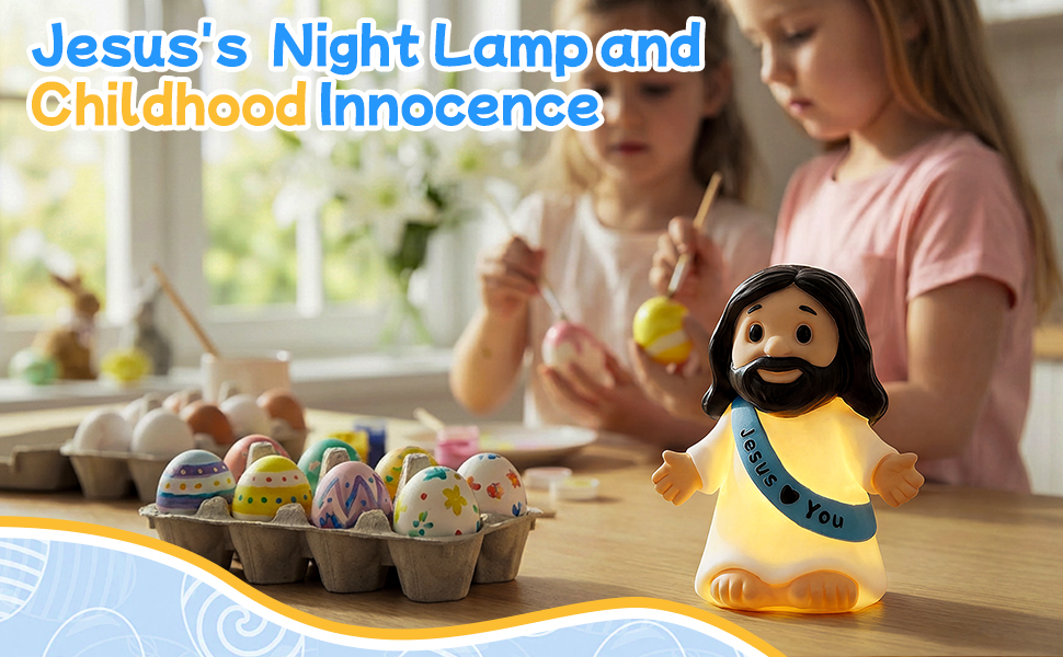 Jesus Night Light Statue