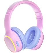 Tronsmart KH03 Kids Noise Cancelling Bluetooth Headphones, Safe Volume Control, Wireless Headphon...