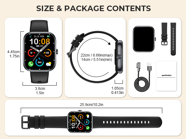 Smart watch packaging display