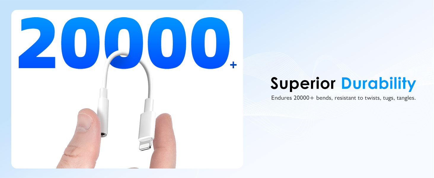 Lightning to 3.5mm Aux Audio Adapter