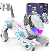 SIMREX Robot Dog Toys for Kids – Smart Interactive Robot Puppy with Bluetooth,Touch Sensor, Dance...