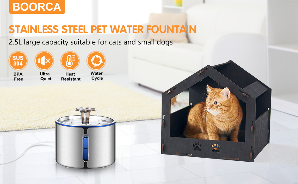 Cat Water Fountain