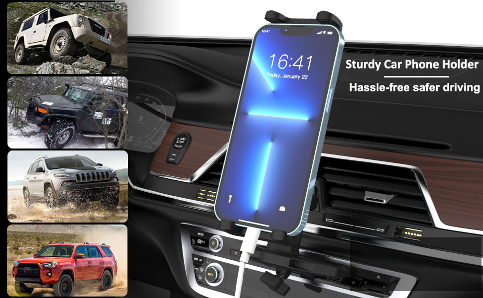 Cuxwill Car Tablet Mount CD Slot Holder
