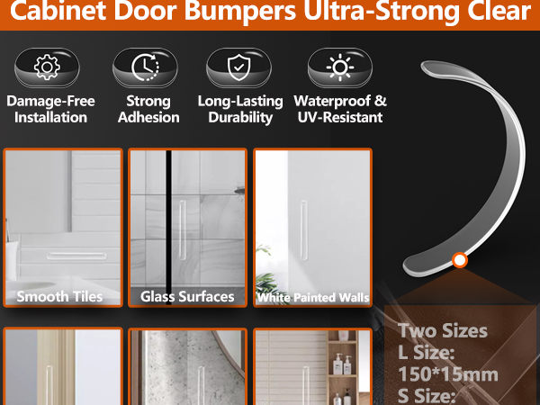 door silencer wall protector from furniture clear wall protector