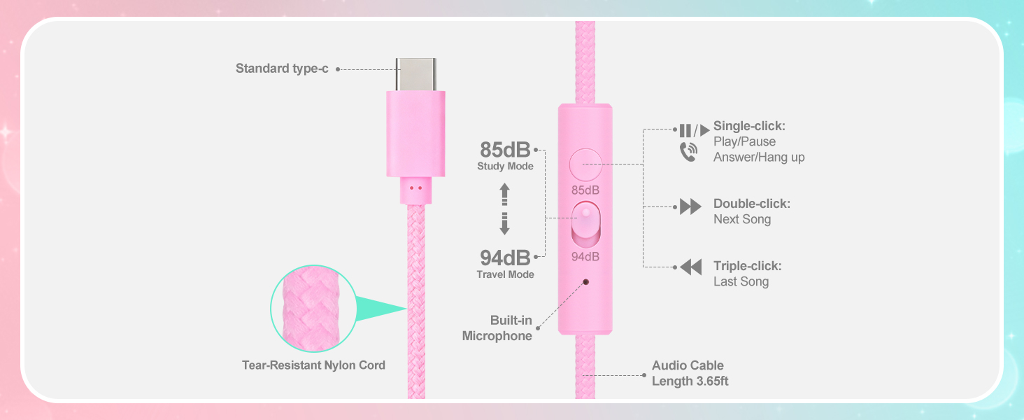 type c headphones