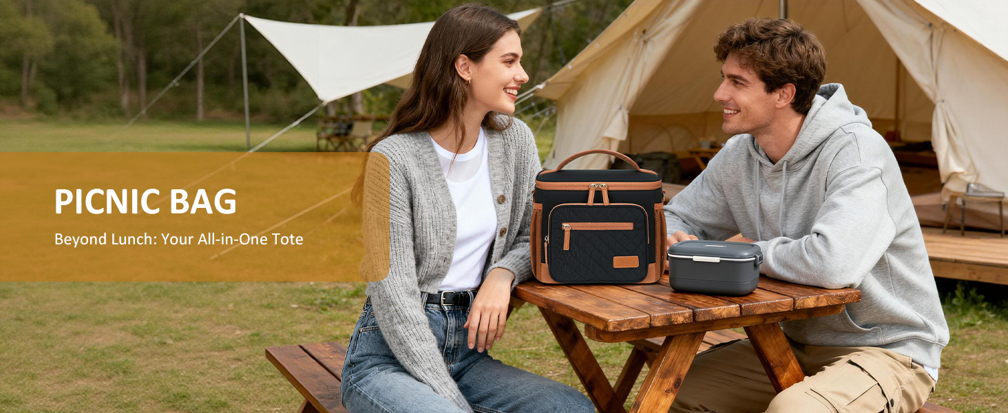 lunch tote bag for women