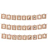 DS. DISTINCTIVE STYLE Pictures Wall Decor Hanging Mini Picture Frame, 30 Pieces Paper 2x3 Frame C...