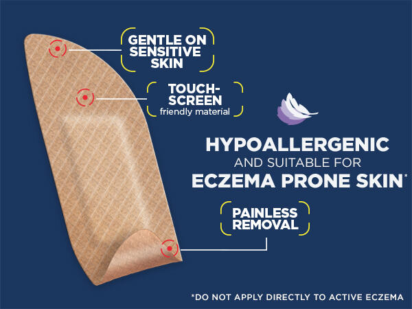 Hypoallergenic and suitable for eczema prone skin
