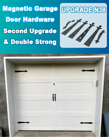 magnetic garage door hardware