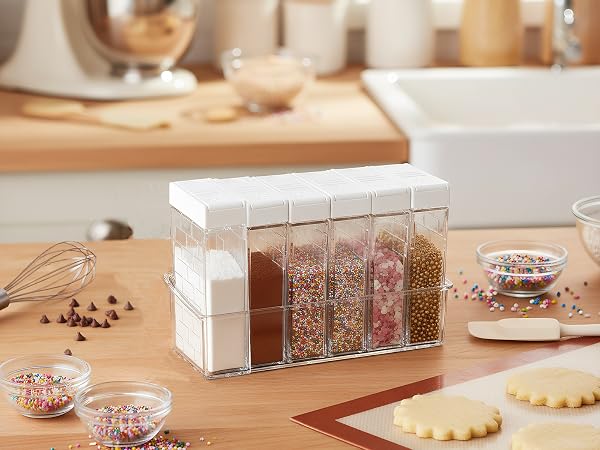 Plastic Seasoning Containers Dispenser