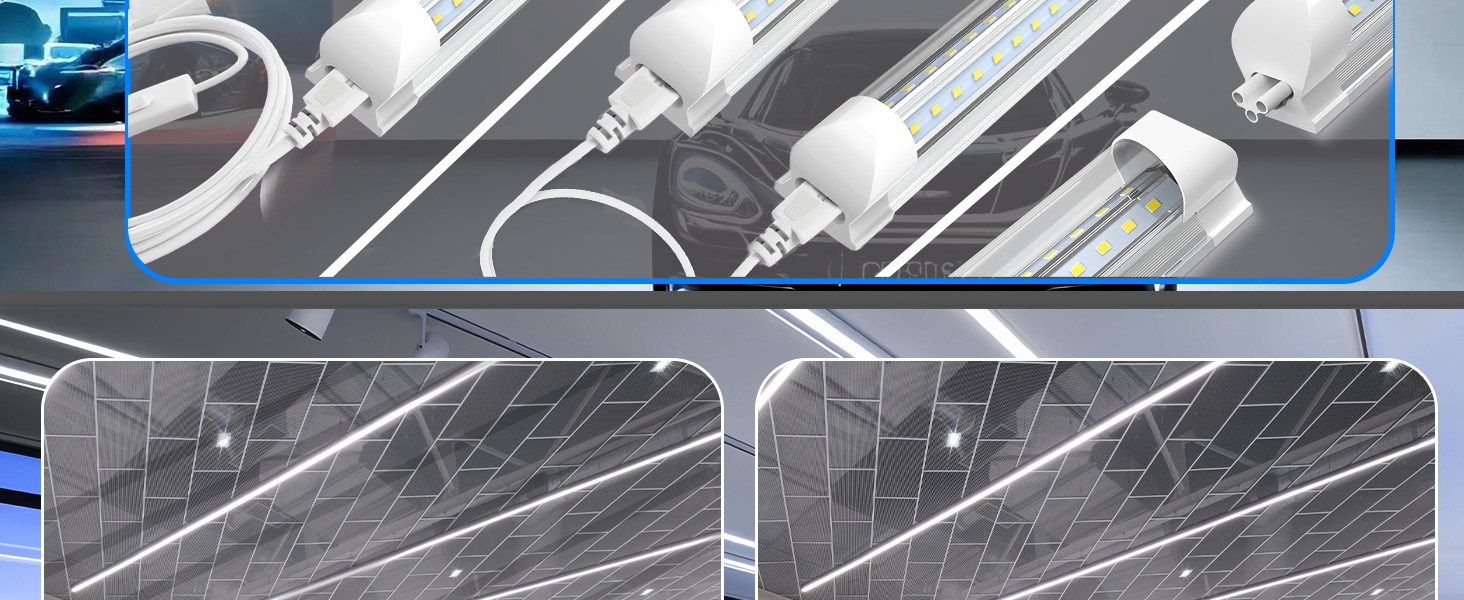 8ft led shop light