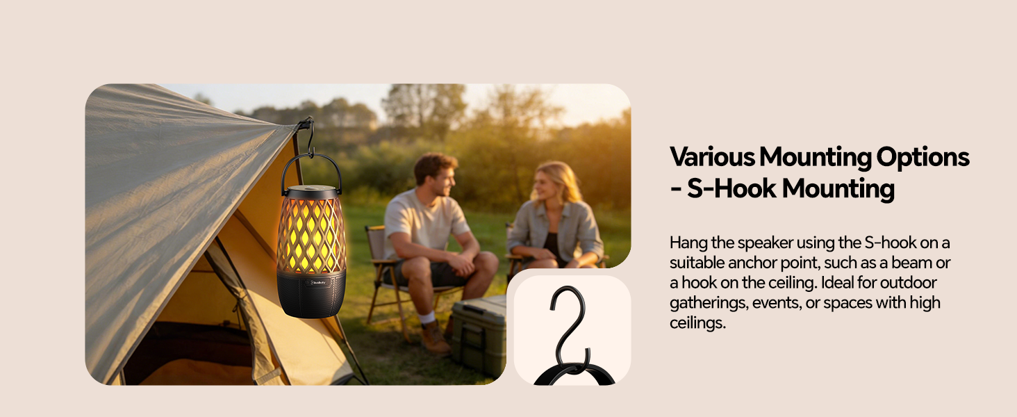 hang up speakers