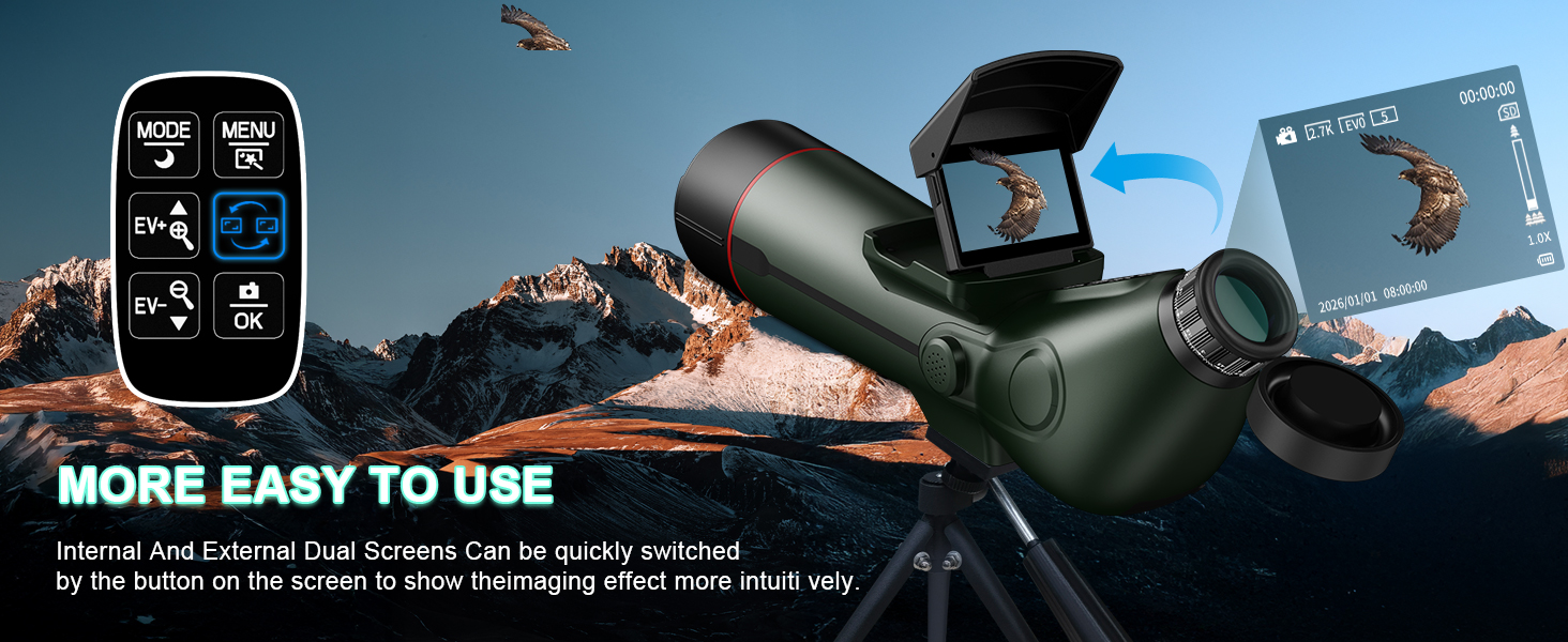 Telescope, 70mm Aperture 400mm Mount Astronomical Refracting Telescope for Kids Beginners