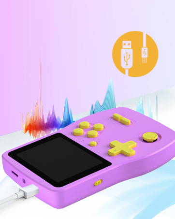Douddy Handheld Games for Kids - USB-C Rechargeable