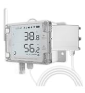 UbiBot CO2 Monitor, Indoor Air Quality Probe, Carbon Dioxide 9999 ppm, Greenhouse CO2 Detector, (...