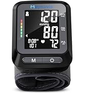 Maynovia Wrist Blood Pressure Monitor - Automatic Blood Pressure Cuff for Home Use, Digital BP Mo...